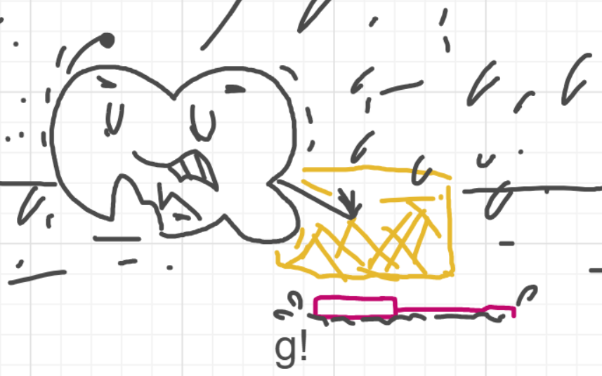 A panel from I've Been Everywhere, Man, episode nine of the Board Boards object show by Furretwalk/WalkingFurret.